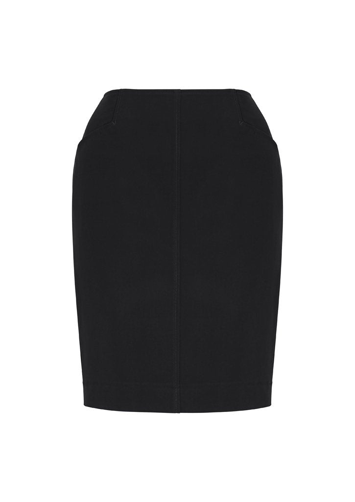 Biz Corporates Womens Bandless Pencil Skirt 20717 - Simply Scrubs Australia